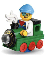 LEGO Train Kid Minifigure