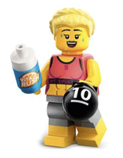 LEGO Fitness Instructor Minifigure
