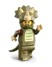 LEGO Triceratops Costume Fan Minifigure