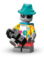 LEGO Alien Tourist Minifigure