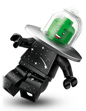 LEGO Flying Saucer Costume Fan Minifigure