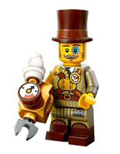 LEGO Steampunk Inventor Minifigure