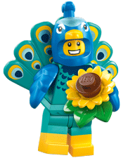 LEGO Peacock Costume Minifigure