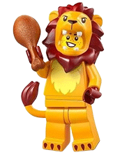 LEGO Lion Costume Minifigure