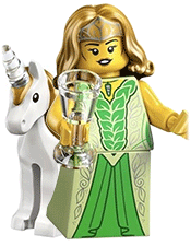 Unicorn Elf Collectible Minifigure