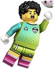 Football Goalkeeper Collectible Minifigure