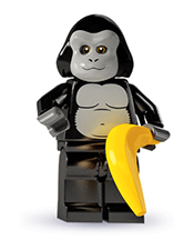 LEGO Gorilla Suit Guy Minifigure