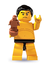 LEGO Sumo Wrestler Minifigure