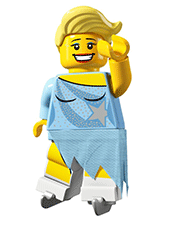 LEGO Ice Skater Minifigure