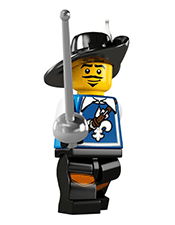 LEGO Musketeer Minifigure