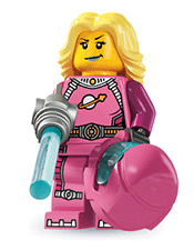 LEGO Intergalactic Girl Minifigure