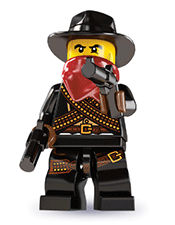 LEGO Bandit Minifigure
