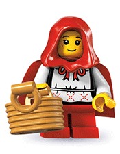 LEGO Grandma Visitor Minifigure