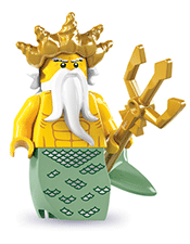 LEGO Ocean King Minifigure