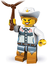 LEGO Cowgirl Minifigure