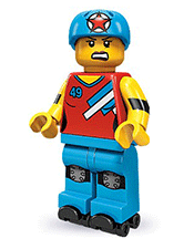 LEGO Roller Derby Girl Minifigure