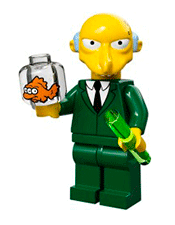 LEGO Mr. Burns Minifigure