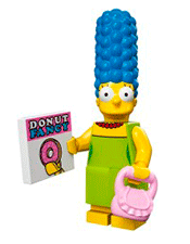 LEGO Marge Simpson Minifigure