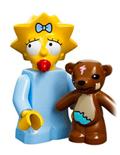LEGO Maggie Simpson Minifigure