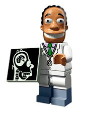 LEGO Dr. Hibbert Minifigure