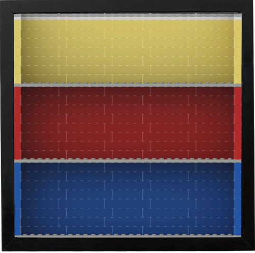 Sannahed and LEGO Base Together